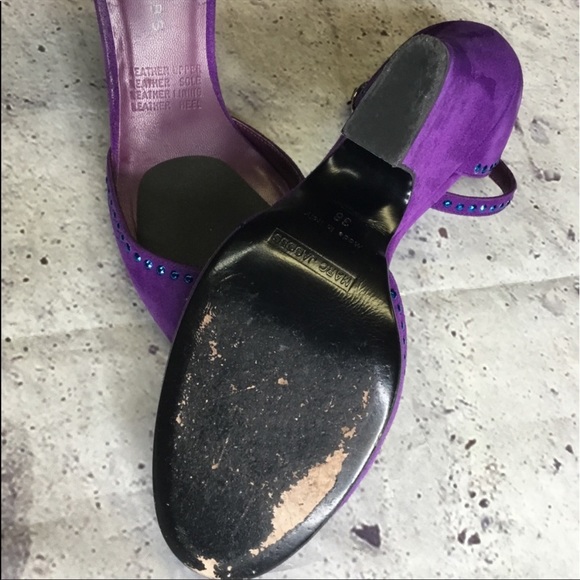 Marc Jacobs  violet RARE blue rhinestones … - Picture 4 of 5